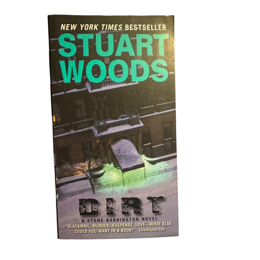 Dirt Stuart Woods Stone Barrington Novel Book 2 Mystery Thriller Paperback 1996